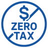 Zero Tax Icon