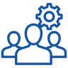 Human Resource Planning and Management Icon
